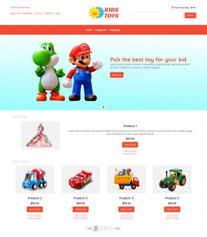 Kids Toys- Toys Store Responsive OpenCart Theme