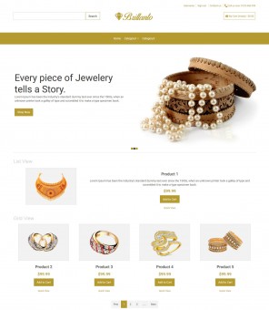 Brillanto- Jewellery Store Responsive Prestashop Theme