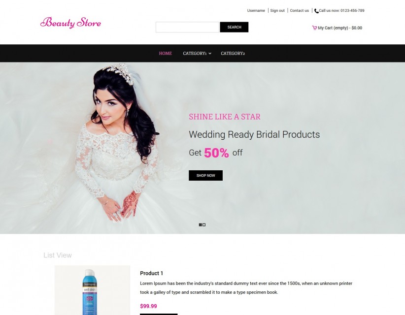 Beauty Store - Beauty Shop Responsive PrestaShop Theme