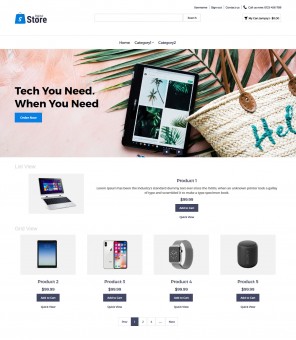 Digital Store - Digital Products PrestaShop Responsive Theme