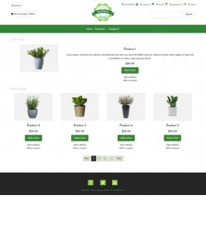 Natural Plant - Online Plants Selling OpenCart Responsive Theme