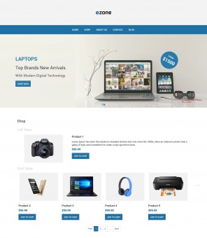 Ezone - Electronic Shop Responsive WooCommerce Theme