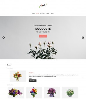 Florist - Flower Shop Responsive WooCommerce Theme