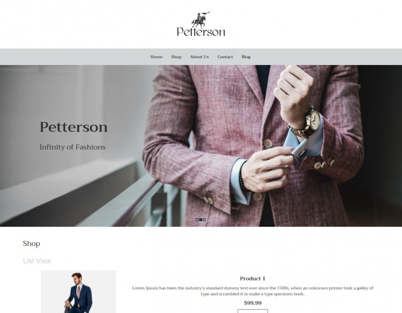 Pettersen- Clothing Responsive WooCommerce Theme