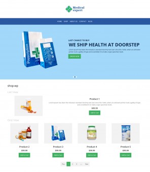 Medical Expert - Online Medical Store WooCommerce Responsive Theme