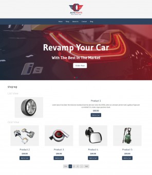 Auto Parts - Auto Parts WooCommerce Responsive Theme