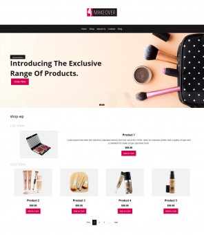Makeover - Makeup Accessories WooCommerce Responsive Theme