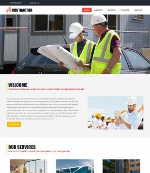 Contractor - Amazing WordPress Theme for Construction Business