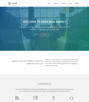Hexa - Creative Multipurpose Web Agency WordPress Theme