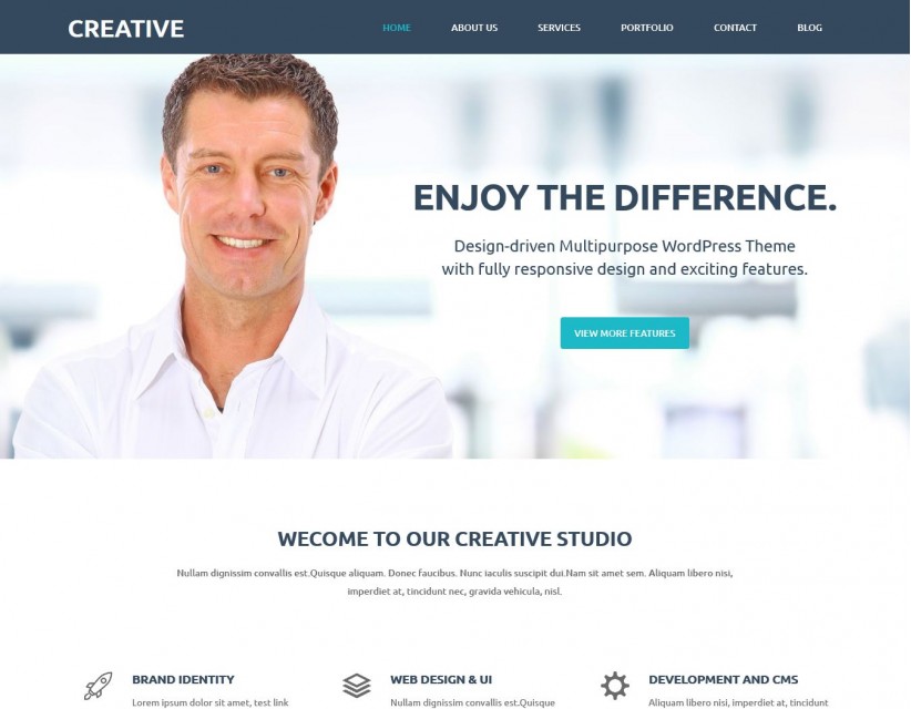 Creative - Premium Web Design WordPress Theme