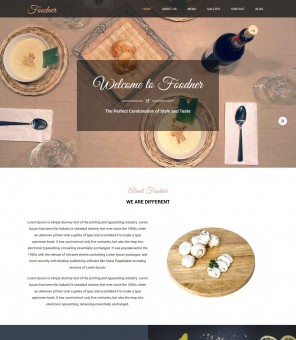 Foodner - WordPress Theme for Restaurant/Hotels