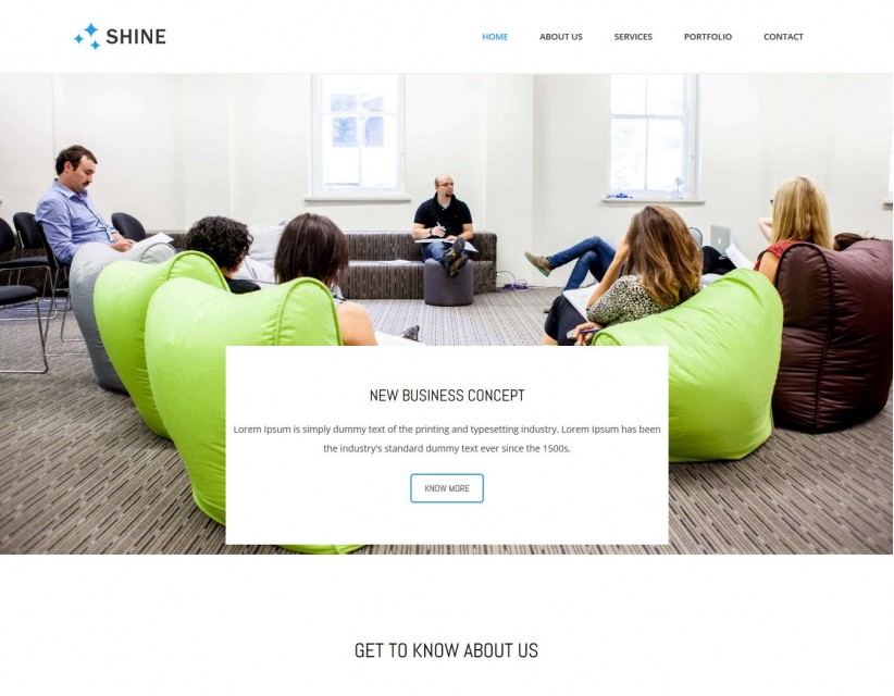 Shine - Responsive Business Advisor WordPress Theme