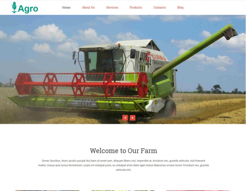 Agro - Agricultural Joomla Template for Farms