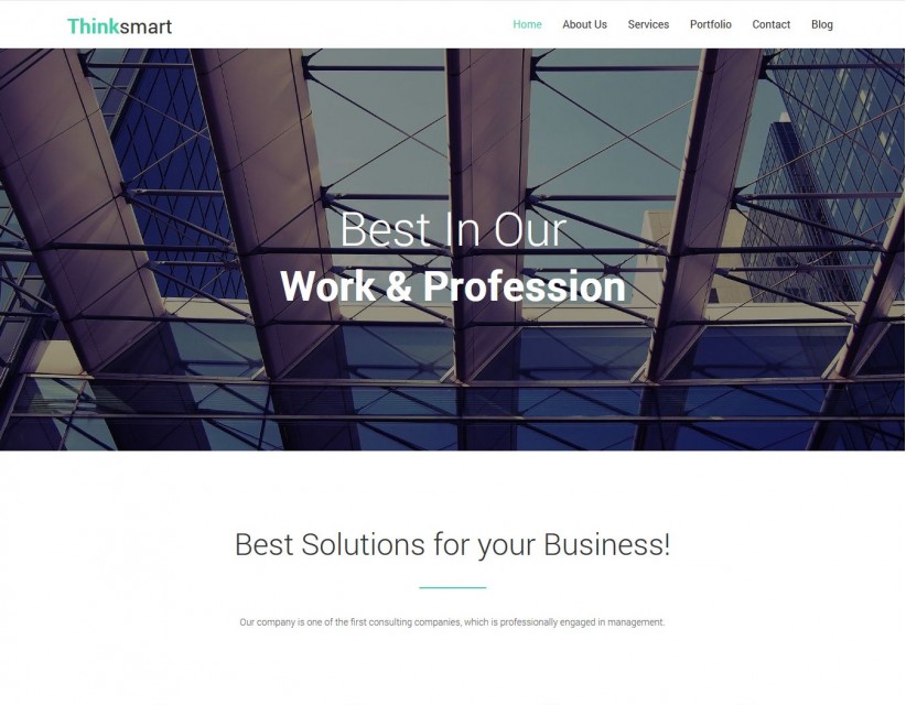 Thinksmart - Business Solutions Joomla Template