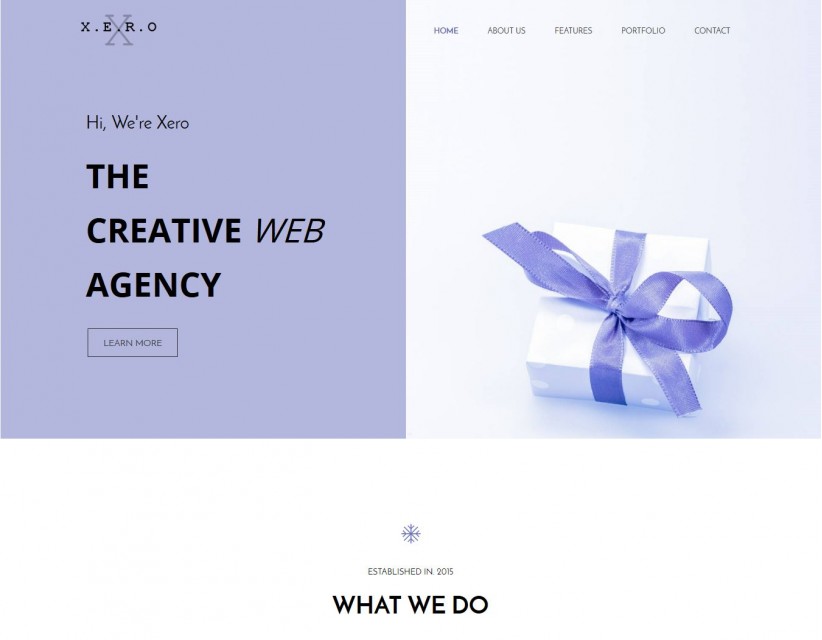 XERO - Responsive Web Agency Joomla Template