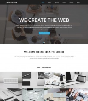 Web Canons - Corporate Joomla Template for Web Agency/Studio