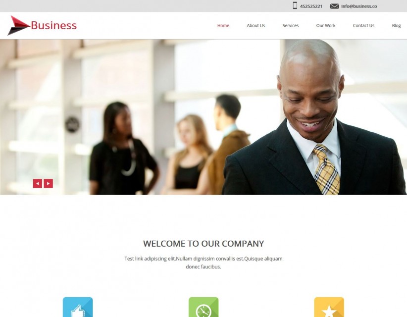 Business Octane - Business/Marketing Joomla Template