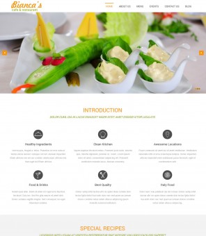 Bianca - The Feature Rich Hotel And Restaurant Business Joomla Template