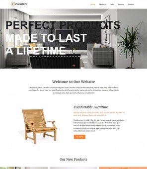 Furniture - Joomla Template for Furniture Enterprises