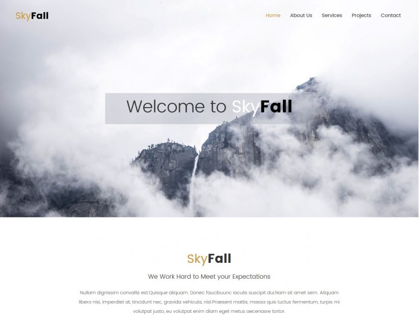 Skyfall - Joomla Template for Business Strategy Agency