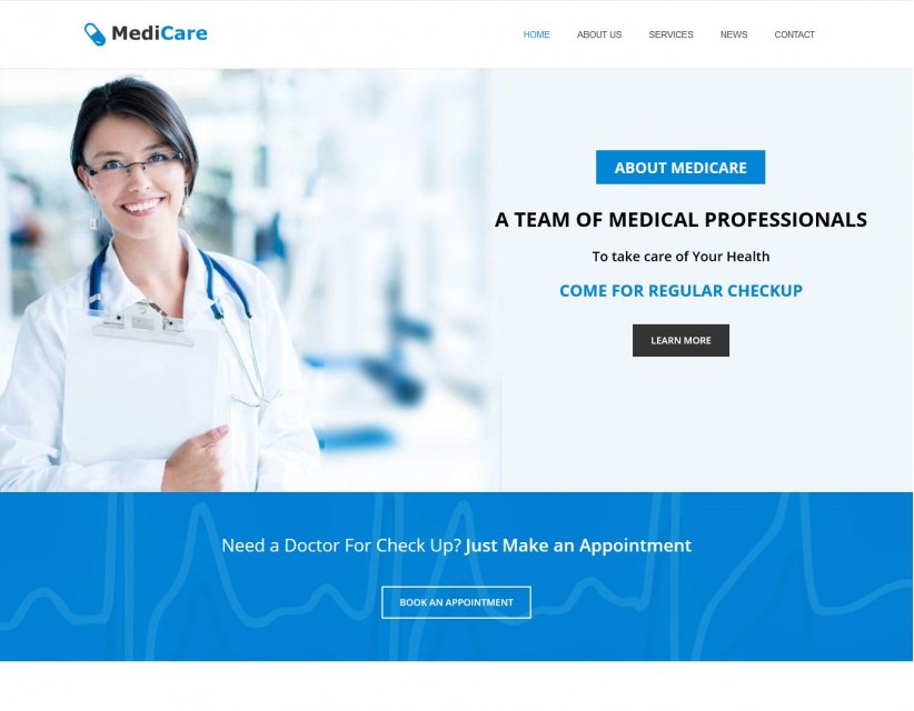 MediCare - Health and Care / Medical Drupal Theme