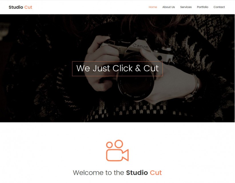 Studio Cut - Creative Photography Drupal Theme