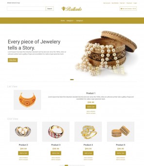 Brillanto- Jewellery Store Responsive Magento Theme