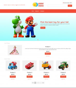 Kids Toys- Toys Store Responsive Prestashop Theme