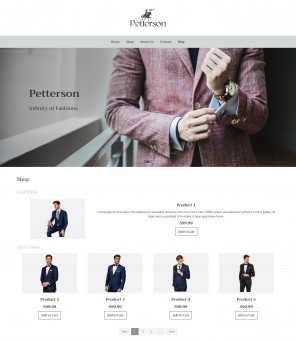 Pettersen- Clothing Responsive WooCommerce Theme