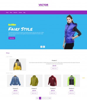 Vector- Fashion Accesories Responsive WooCommerce Theme