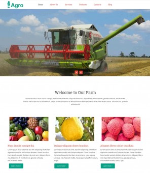 Agro - Free WordPress Theme for Farms & Agriculture