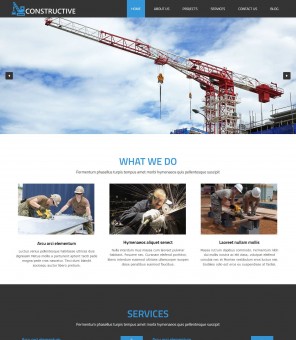 Constructive - The Professional Drupal Theme For Construction Companies