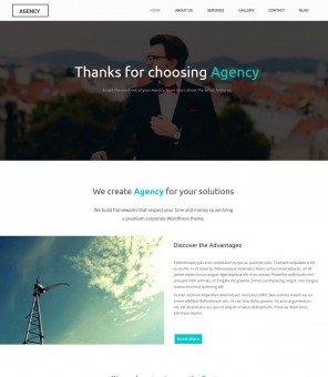Agency - Creative and Simple Drupal Web Design Theme