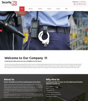Professional Security- Responsive Drupal Theme for Security Agency