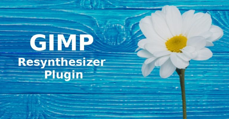 gimp 2.8.22 resynthesizer