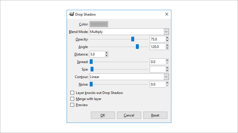 after effects drop shadow