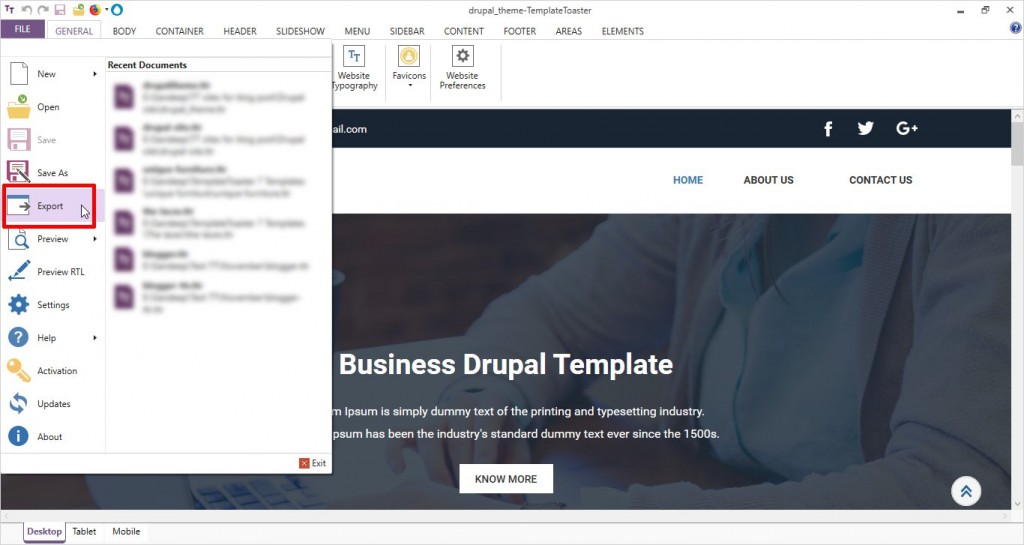 drupal_theme_export_upload_instructions_step_1