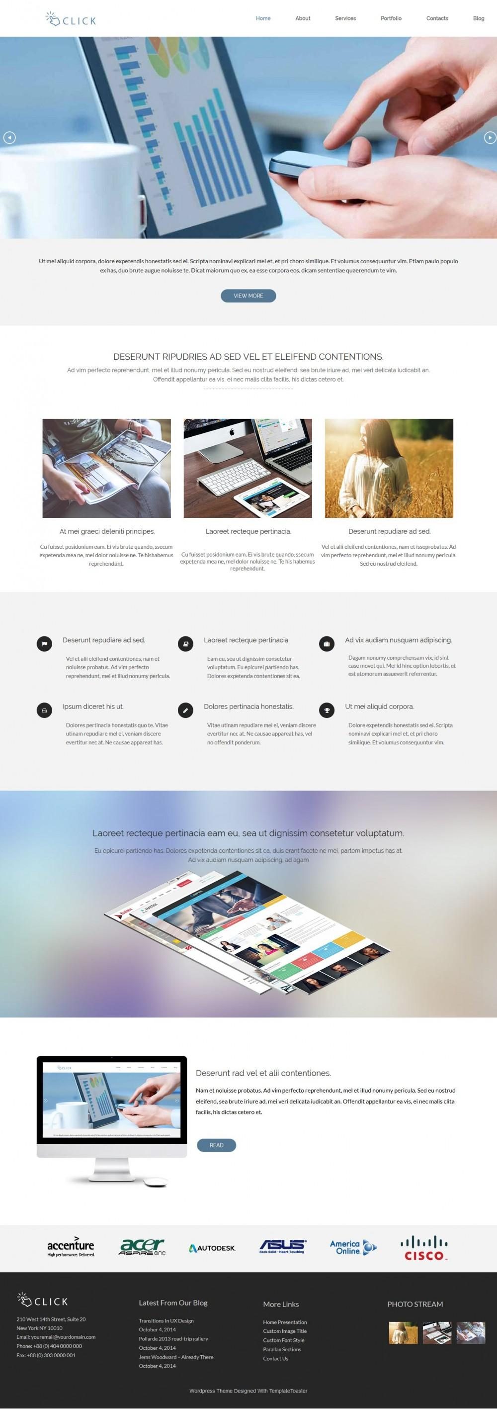 Click - Joomla Template for Web Agencies/Studio