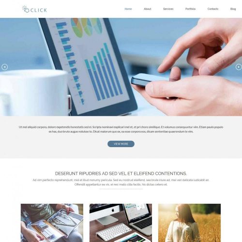 Click - Joomla Template for Web Agencies/Studio