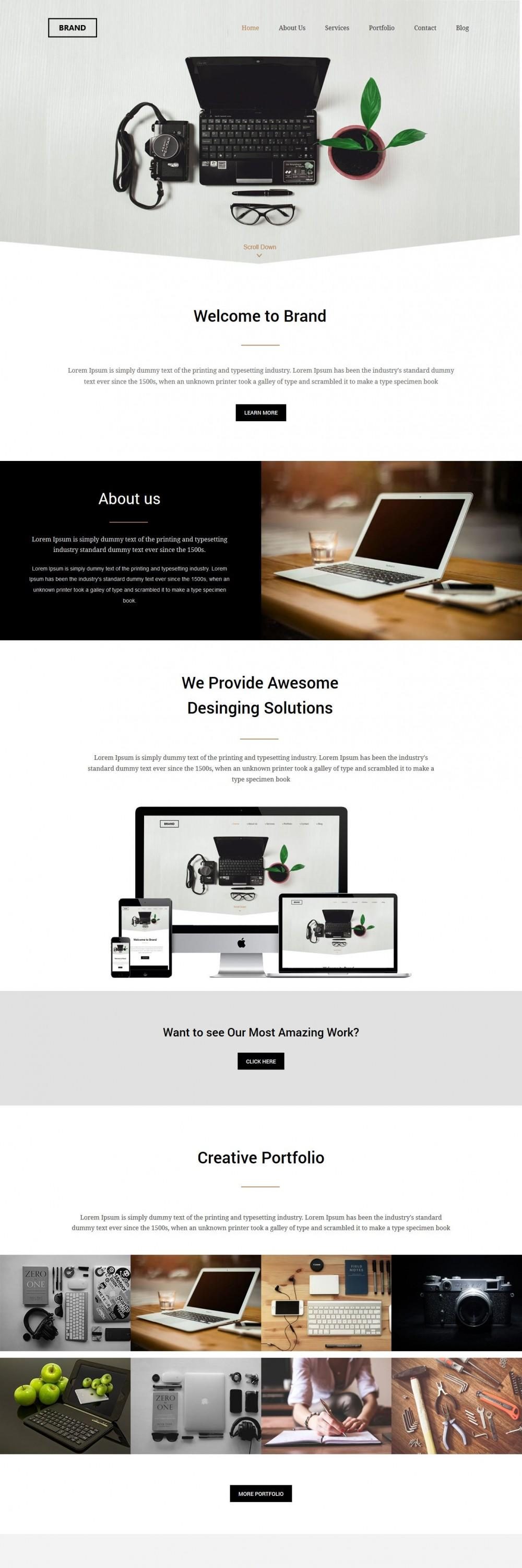 Brand - Brand Management Companies Drupal Theme