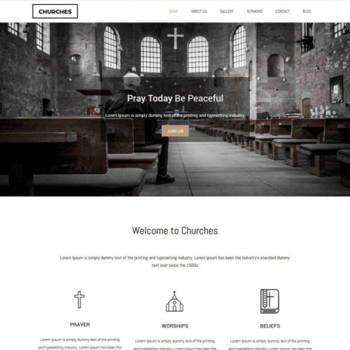 Churches - Charity Fund raising Beautiful Joomla Template