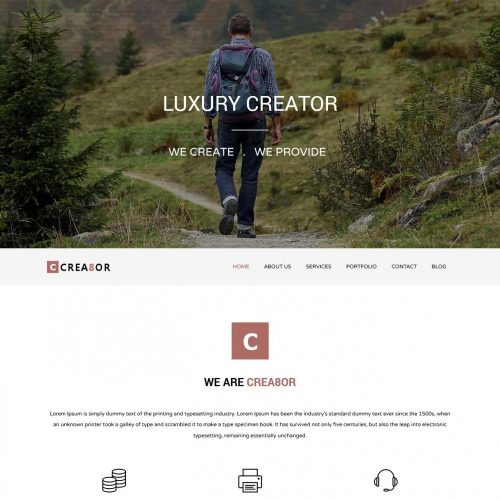 Creator - Multipurpose Joomla Portfolio Template