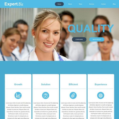 Expert Biz - Business Joomla Template for Expert Advisor