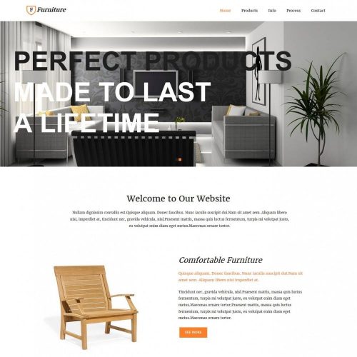 Furniture - Joomla Template for Furniture Enterprises