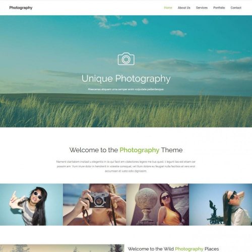 Photography - Creative Joomla Template for Photography Studio