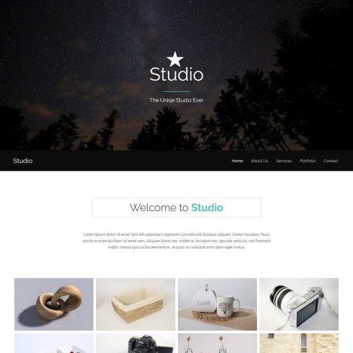 Studio - Creative Joomla Template of Photography Studio