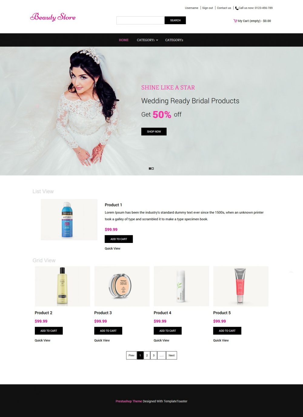 Beauty Store - Beauty Shop PrestaShop Theme