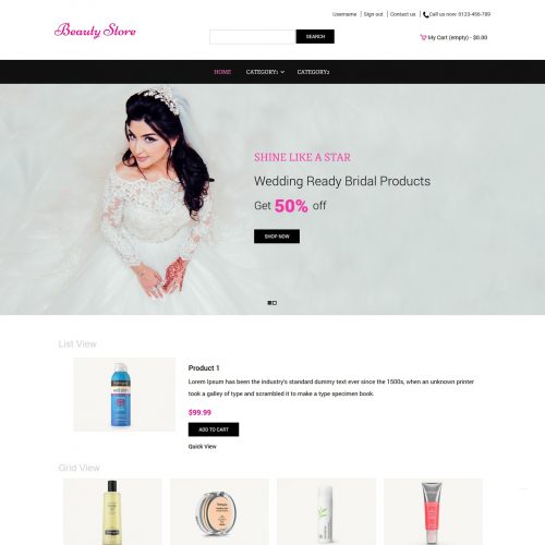 Beauty Store - Beauty Shop PrestaShop Theme