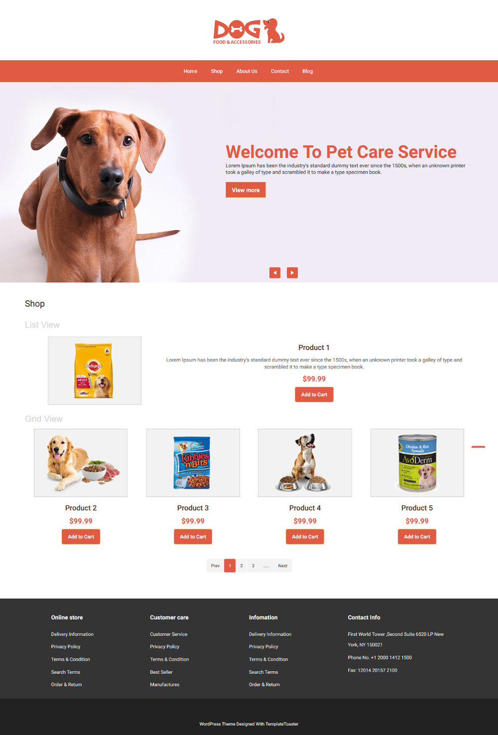 Dog deals food websites