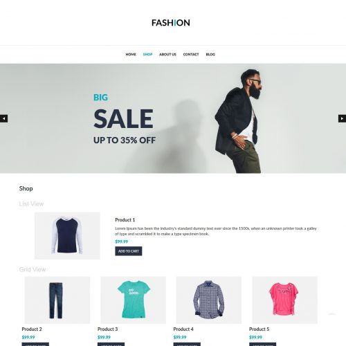 Fashion - Clothing Shop WooCommerce Theme